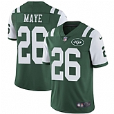 Nike Men & Women & Youth Jets 26 Marcus Maye Green NFL Vapor Untouchable Limited Jersey,baseball caps,new era cap wholesale,wholesale hats
